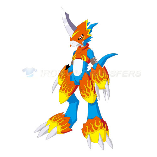Digital Monsters Iron-on Stickers (Heat Transfers)NO.3518